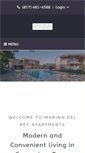 Mobile Screenshot of marinadelreyapts.com